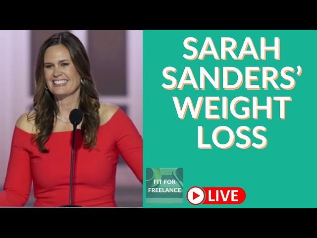 Sarah Huckabee Sanders Weight Loss: Her Inspiring Transformation and Journey in 2024