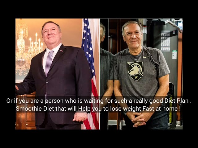 Mike Pompeo Weight Loss: The Shocking 90-Pound Transformation in Just Six Months