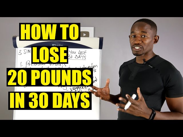 Lose Pounds in 30 Days: Achieve Your Weight Loss Goals with These 9 Simple Tips