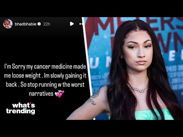 Bhad Bhabie Weight Loss Shocking Revelation: Cancer Treatment Impacts Health